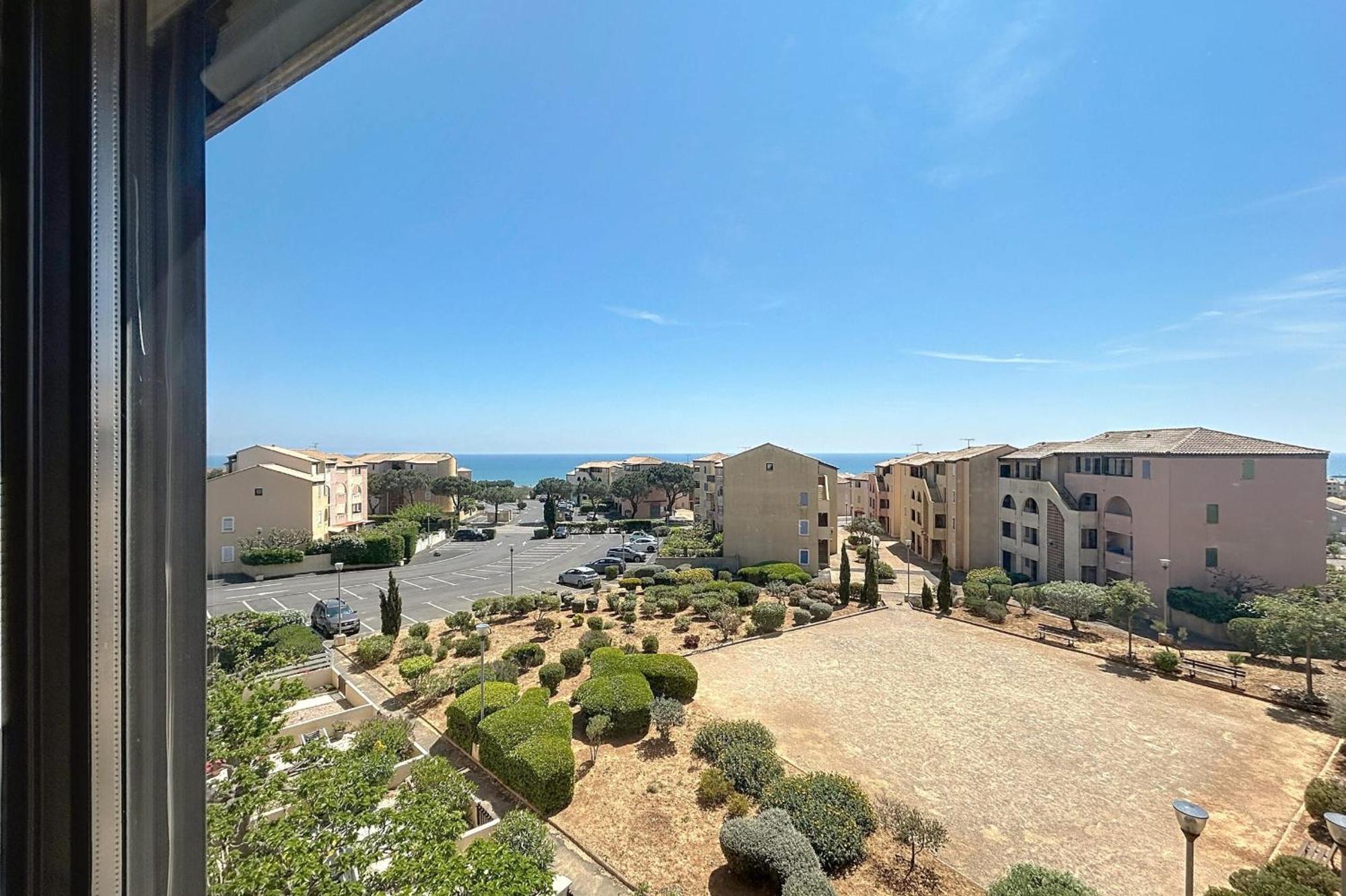 Le Rivage - Appartement Avec Piscine Et Vue Mer Saint-Pierre-la-Mer  Kültér fotó